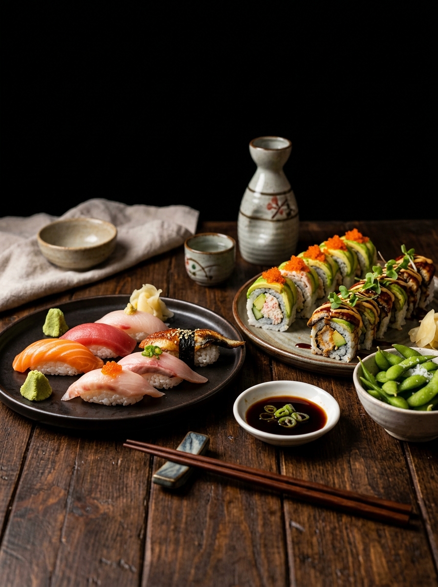 menu sushi California