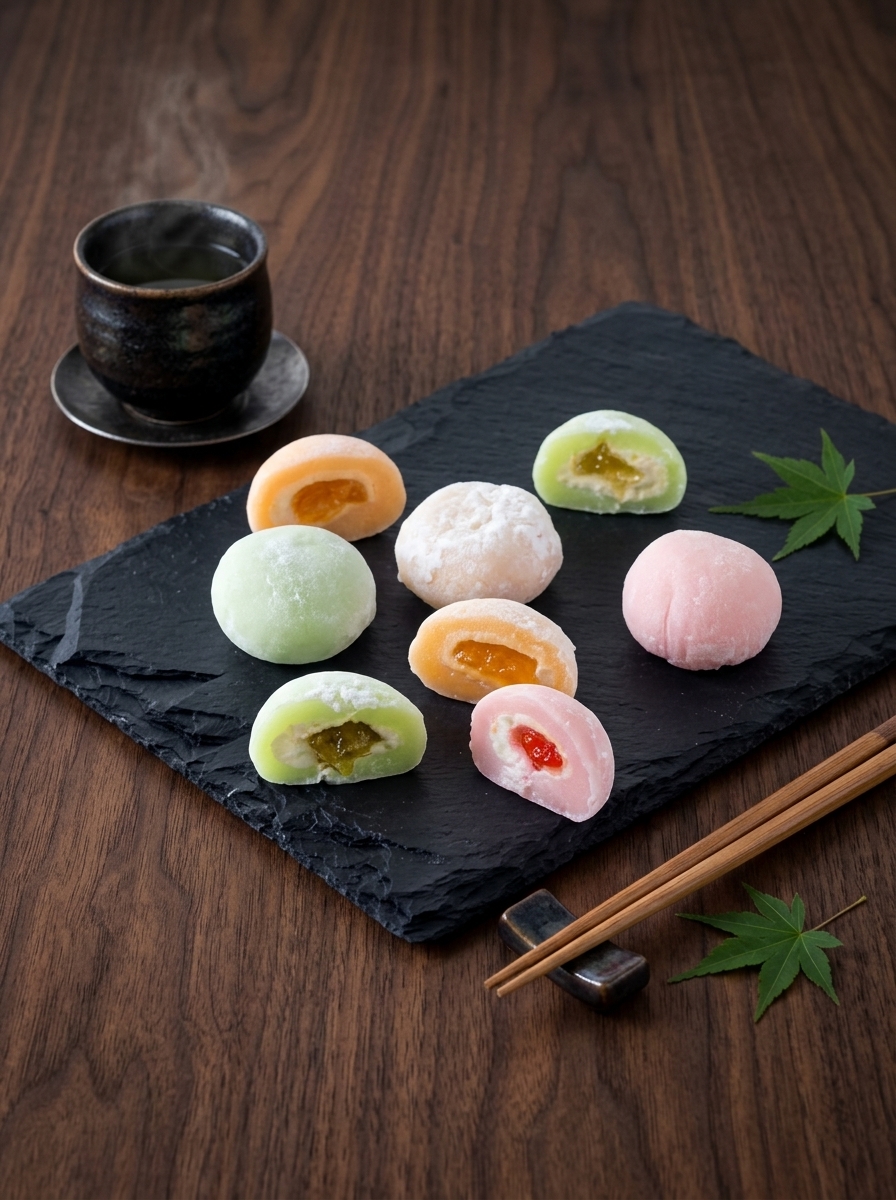 Mochi tempura